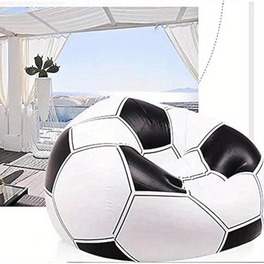 כורסת כדורגל מתנפחת לחדרי ילדים נוחה, שימושית ורכה מתנה נפלאה לילד