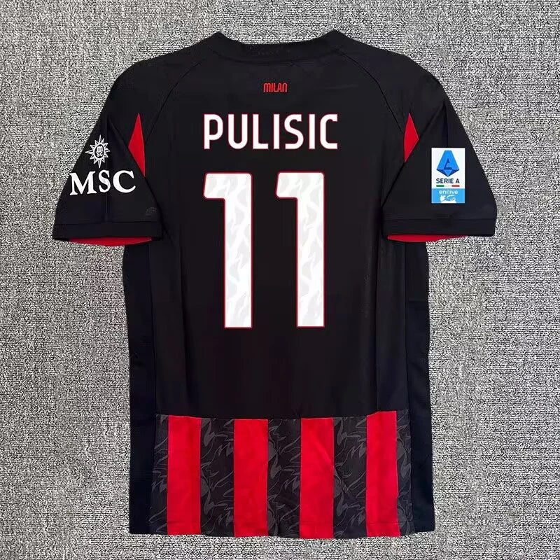 עונת 2025-2026 חולצת משחקי הבית בעיצוב חדש AC MILAN חולצות של שחקני