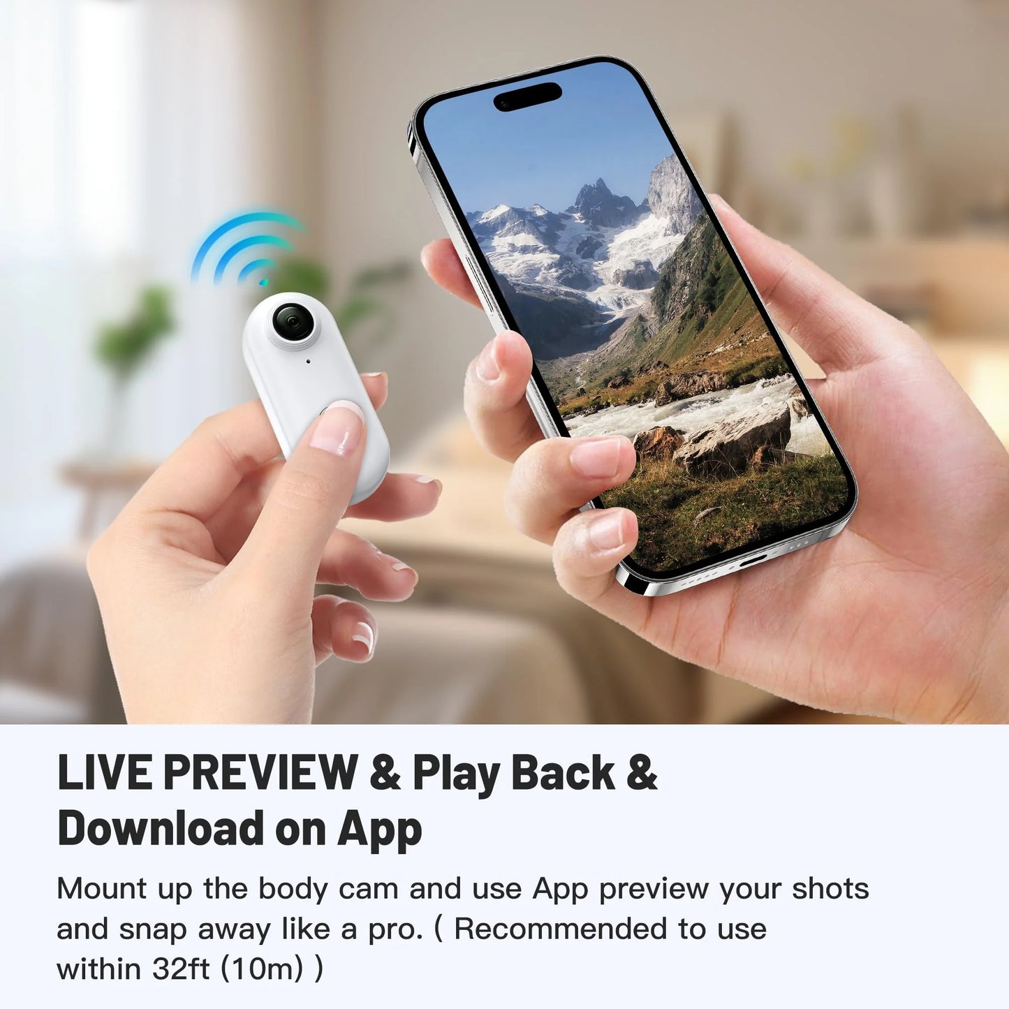 FHD 1080P 4K מצלמת ספורט  בקסדה, אופנוע, אופניים, צילום באיכות גבוהה, מצלמת גוף